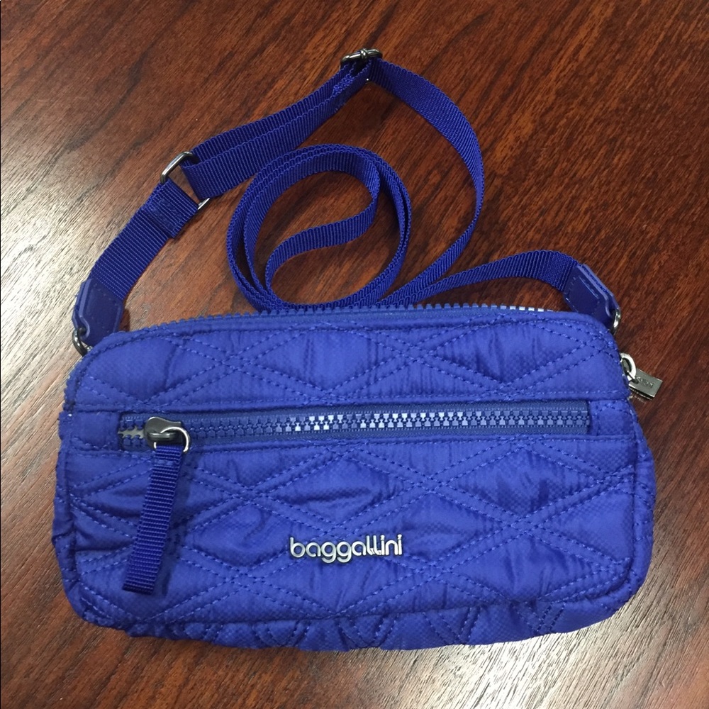Baggallini Crossbody Royal Blue,  New - no tags